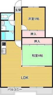 シャンポール鴻ノ巣の間取り画像