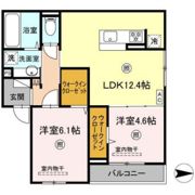 グローリアK Ⅱ棟の間取り画像