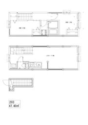ソルナクレイシア三鷹Ⅱの間取り画像