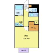 アムール Le monde vertの間取り画像