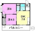 F’Sコートの間取り画像