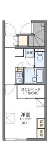 レオパレス富光Ⅱの間取り画像