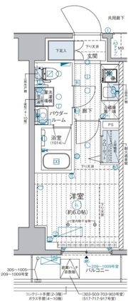 GENOVIA西横浜の間取り画像
