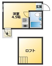 ロフト高津の間取り画像