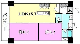 via FIOREの間取り画像