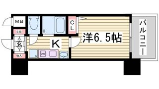 エステムコート神戸西Ⅲフロンタージュの間取り画像