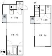 松林コーポの間取り画像