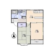 シティーハイツAの間取り画像