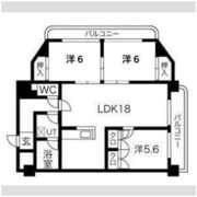 シャンテ辻亀の間取り画像