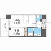 プレサンス四天王寺前夕陽ヶ丘 凛宮の間取り画像