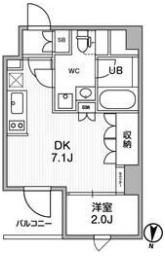 ALTERNA押上の間取り画像