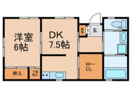 フォレストメゾン2番館の間取り画像