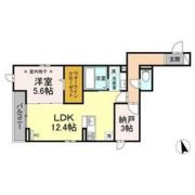 D-ROOM白萩町の間取り画像