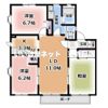 グランドゥール中田の間取り画像