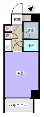 PAST（PARK SIDE TOWER）の間取り画像