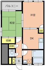 ペトラ浦和の間取り画像