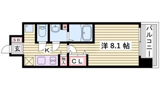 W-STYLE神戸Ⅱの間取り画像