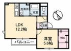 シャーメゾン八幡東の間取り画像