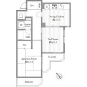 ペルシモンサウスの間取り画像