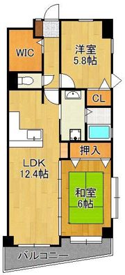 ミラベル嵐ヶ丘の間取り画像