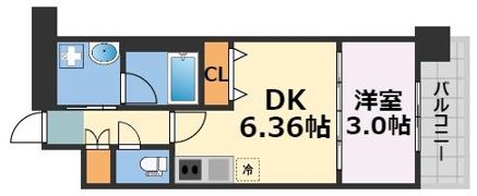 アーバネックス西長堀の間取り画像