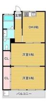 レジデンス長尾谷（旧長尾谷町柴野マンション）の間取り画像