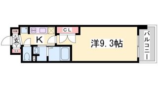 アルファレガロ神戸ウエストの間取り画像