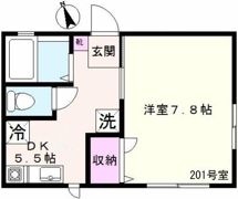 ホリーズ ドミサイル（holey’s domicile）の間取り画像