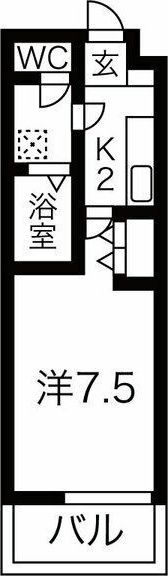 ルシエル吹上の間取り画像