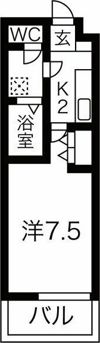 ルシエル吹上の間取り画像
