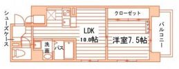 アトーレ野田の間取り画像