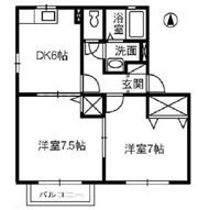 メゾンレオ Bの間取り画像