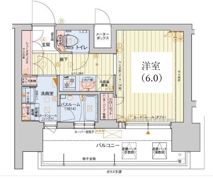 レオンコンフォート神戸山手通の間取り画像