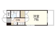 （宇品）中村ビルの間取り画像