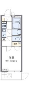 クレイノコンフォール 東中島の間取り画像