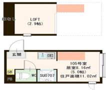 アスルーチェ上石神井の間取り画像