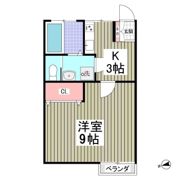 コーポ原田の間取り画像