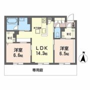 レーベンエイトⅡの間取り画像