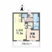 レーベンエイトⅡの間取り画像