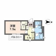 ウエストハイツの間取り画像