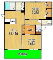 シャーメゾン谷町 A棟の間取り画像