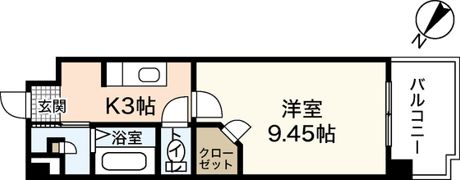 ロアール東白島の間取り画像