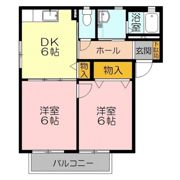 ジュネスメゾンの間取り画像