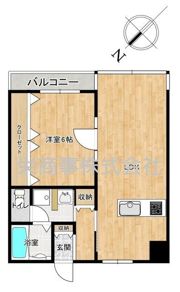 コオポスアペアⅡの間取り画像