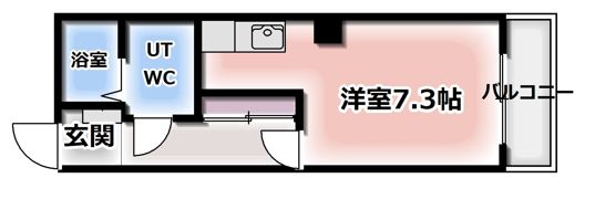 サングレートESAKA IIの間取り画像