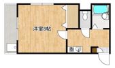 セゾン九品寺の間取り画像
