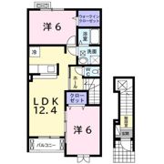 フォレストⅥの間取り画像