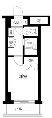 パークウェル落合の間取り画像