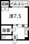 フローラル新屋敷の間取り画像