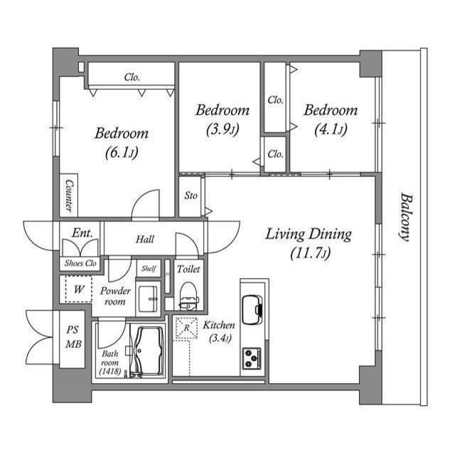 間取図